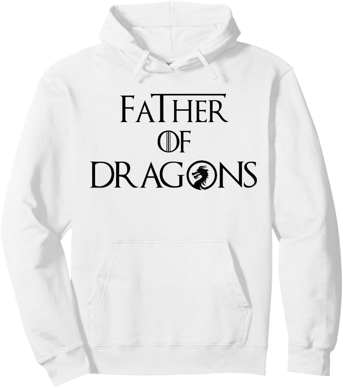 Father of Dragons Father of the Dragon Hoodie - Hoodie | White