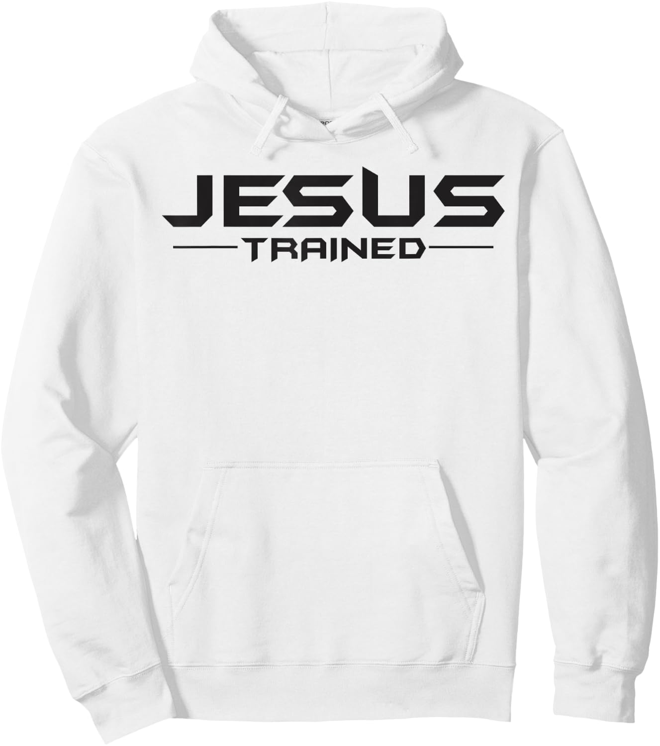 Jesus Trained Classic Wrestling Wrestler Wrestle, Christian2 Hoodie - Hoodie | White