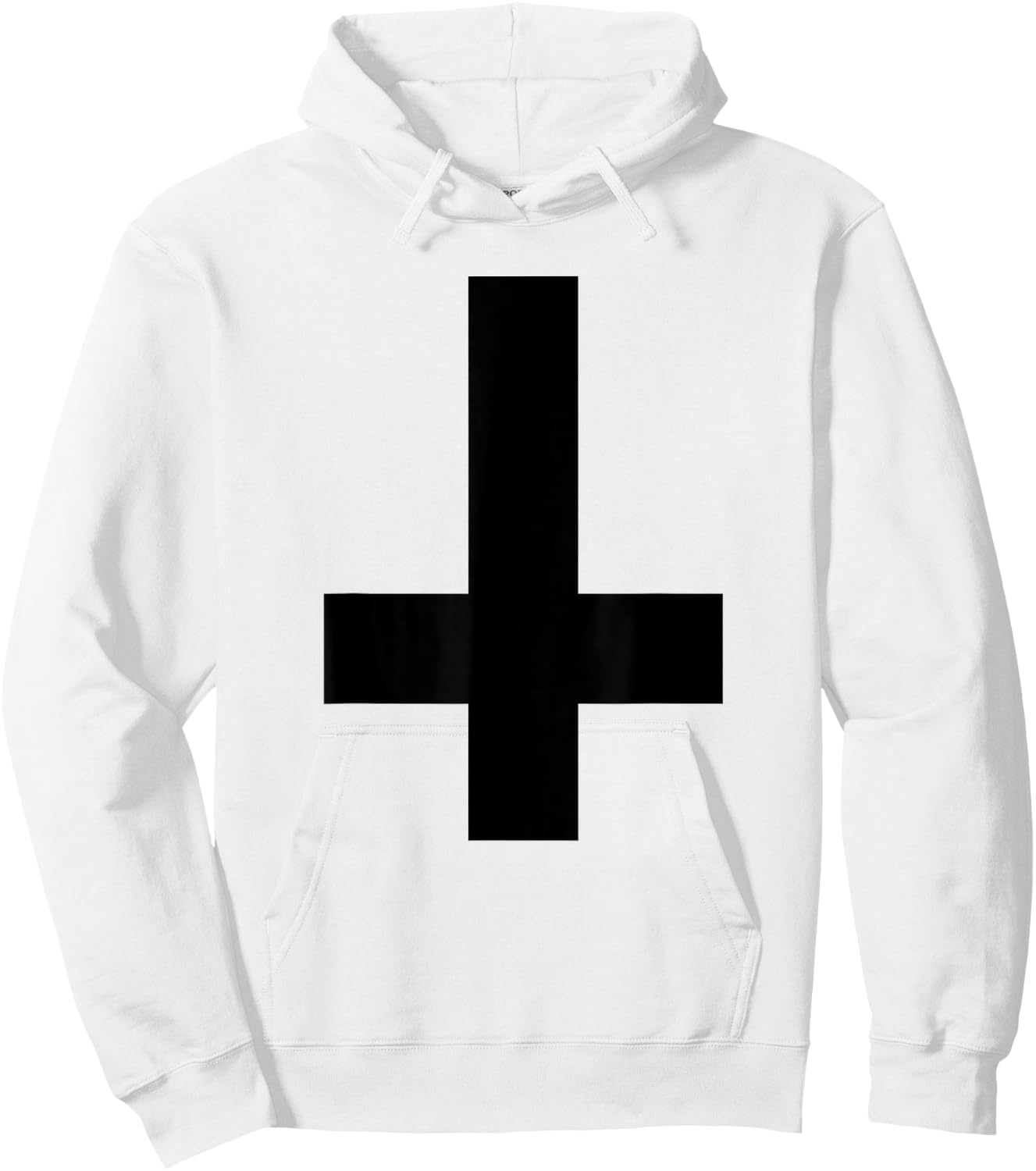 Inverted cross - Antichrist Hoodie - Hoodie | White