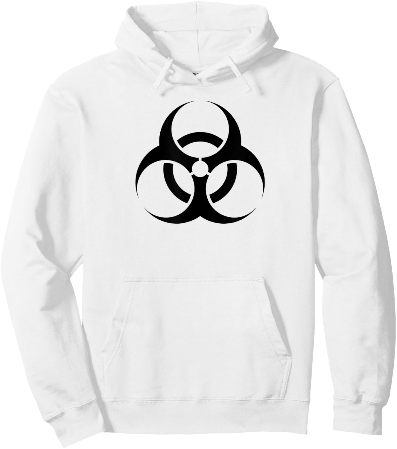 Biohazard Hardstyle Rave Dance Music Hard Style Biohazard Hoodie - Hoodie | White