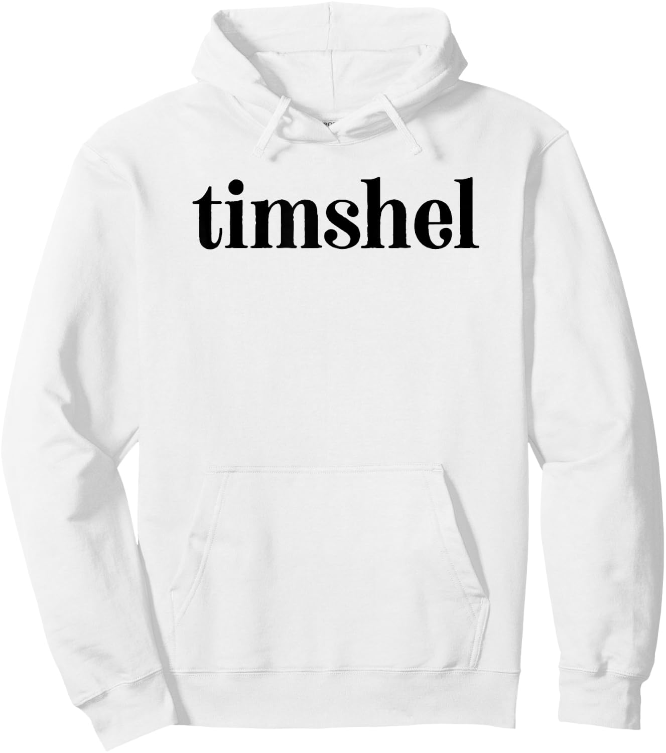 Hebrew Word Timshel Shirt | Thou Mayest Hoodie - Hoodie | White