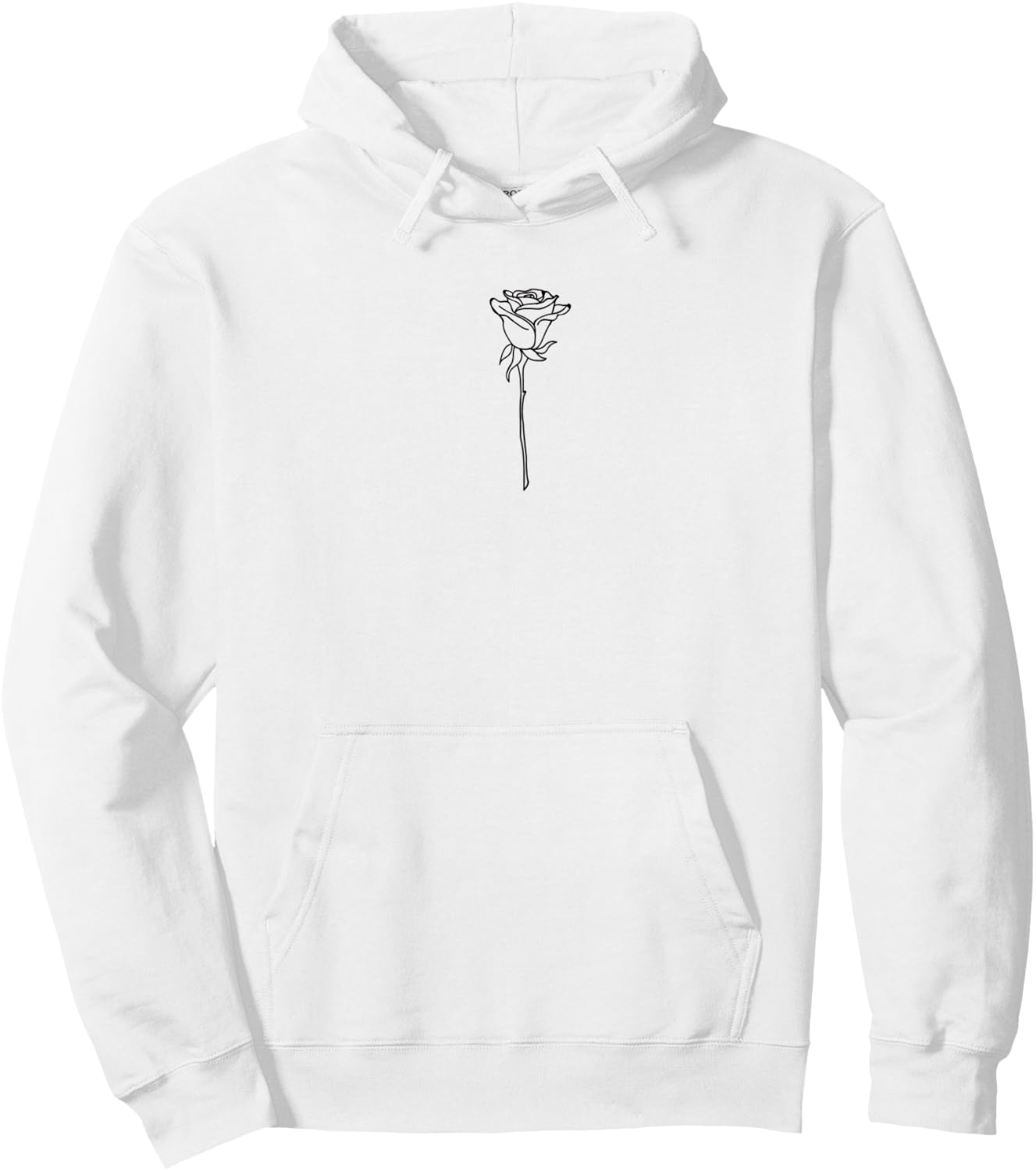Aesthetic Rose Soft Grunge Punk Clothes Women Artsy Girl Hoodie - Hoodie | White
