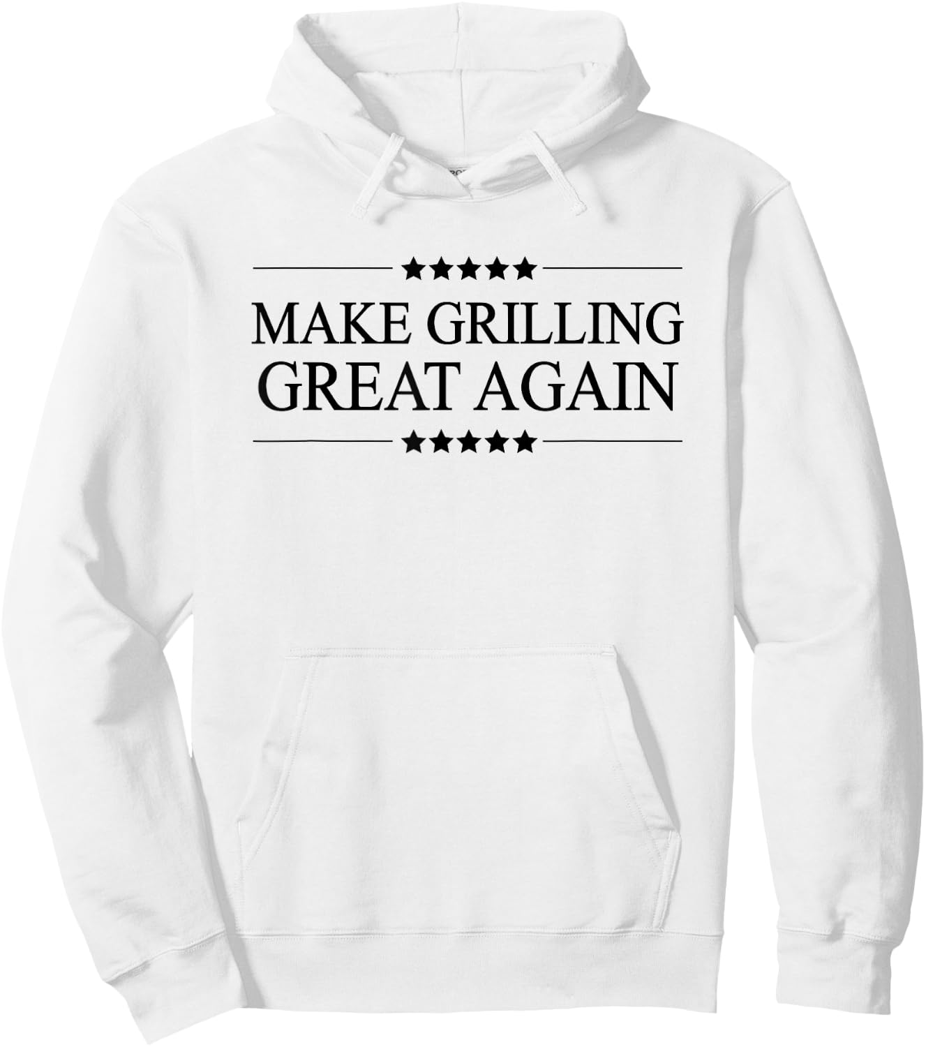 MAKE GRILLING GREAT AGAIN | Funny Gift BBQ Hoodie - Hoodie | White