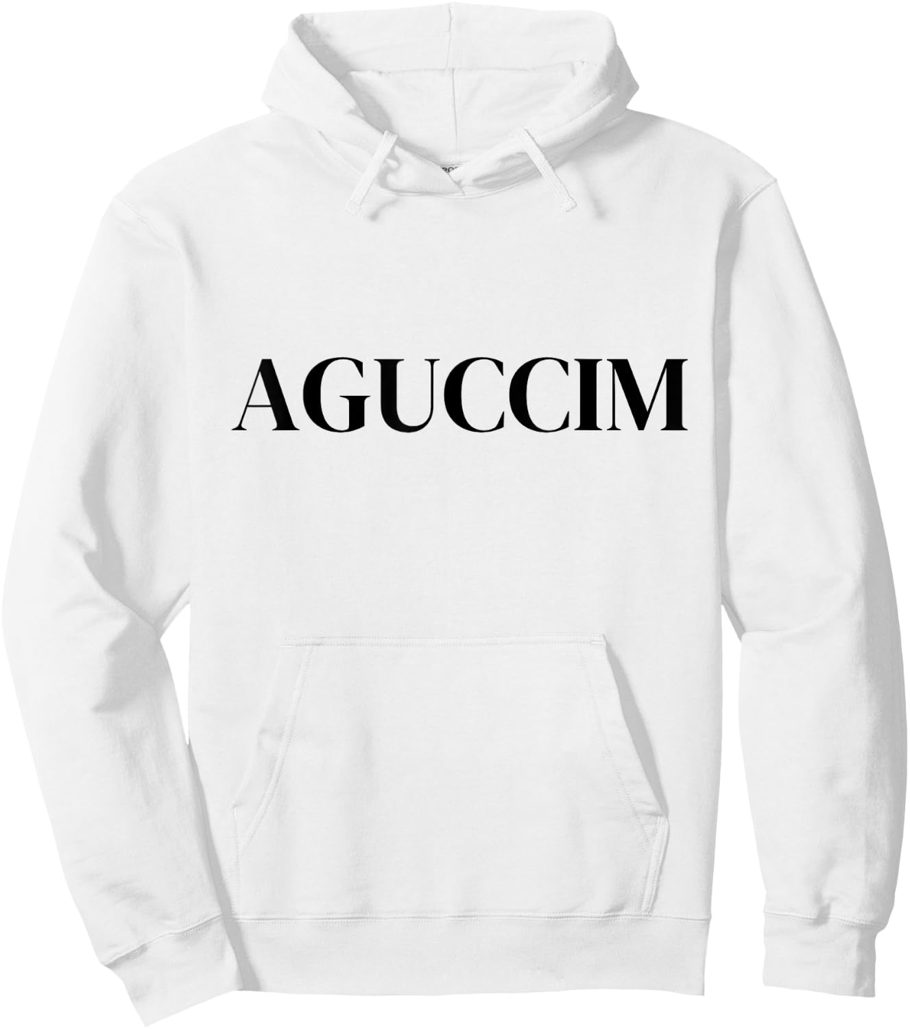 Korean meme funny Aguccim Hoodie - Hoodie | White