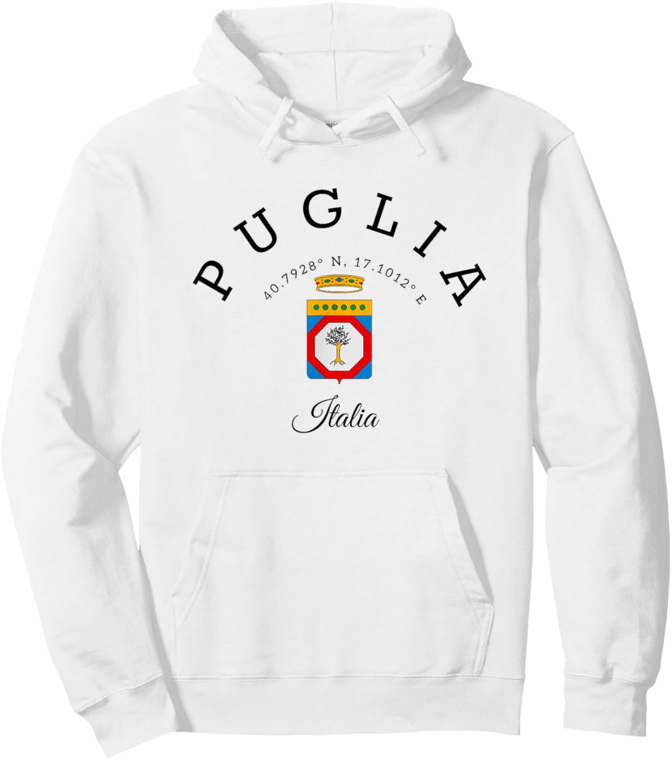 Puglia Italia family vacation to Puglia trip Italy Hoodie - Hoodie | White