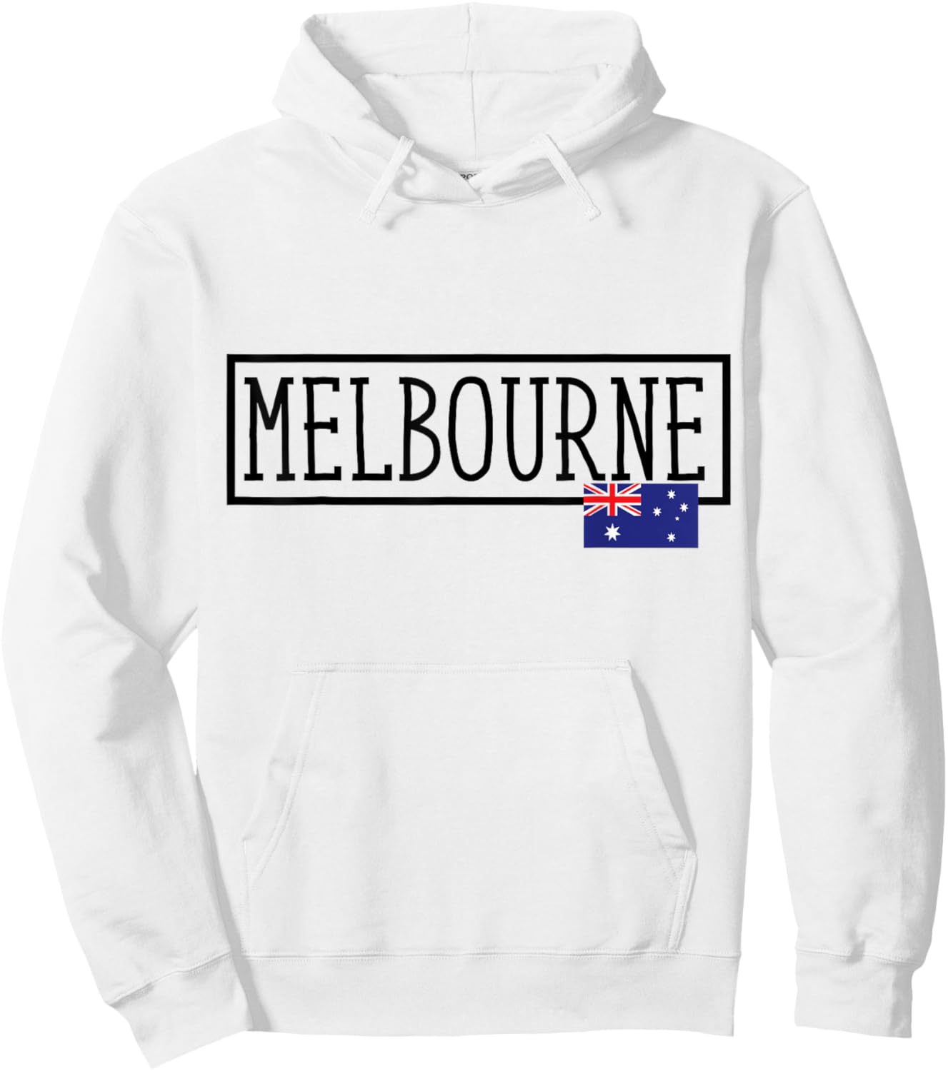 Melbourne Australia Country City Australian Fun Women Men Hoodie - Hoodie | White