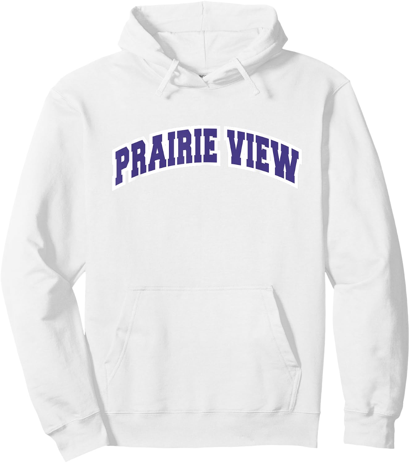 Prairie View Texas Classic Athletic Sports Grey Hoodie - Hoodie | White