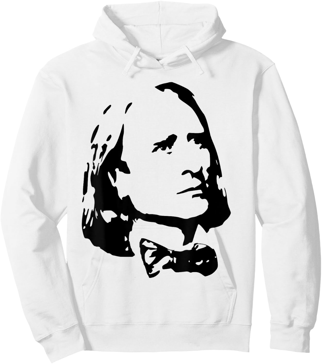 Franz Liszt Classical Music Composer Retro Style Propaganda Hoodie - Hoodie | White