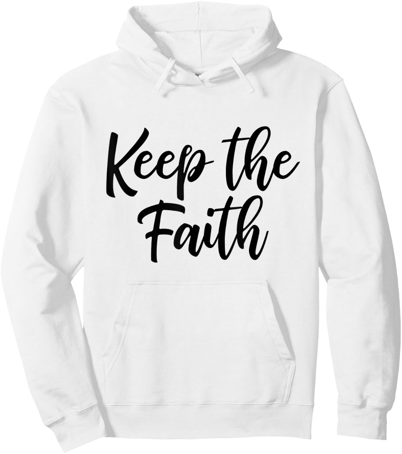 Keep faith excellent Hoodie - Hoodie | White