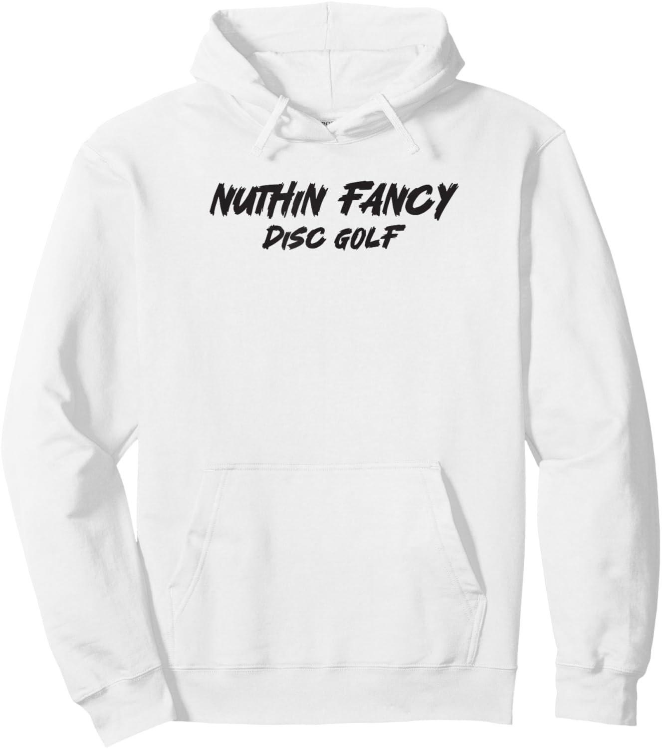 Nuthin Fancy Disc Golf Hoodie - Hoodie | White