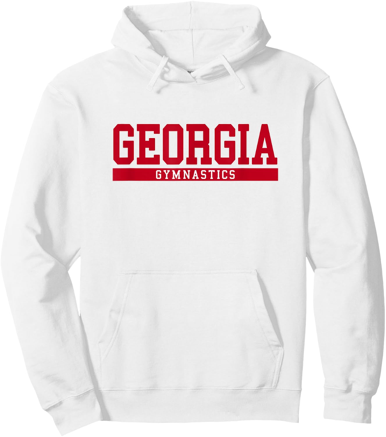 Georgia Gymnastics Hoodie - Hoodie | White