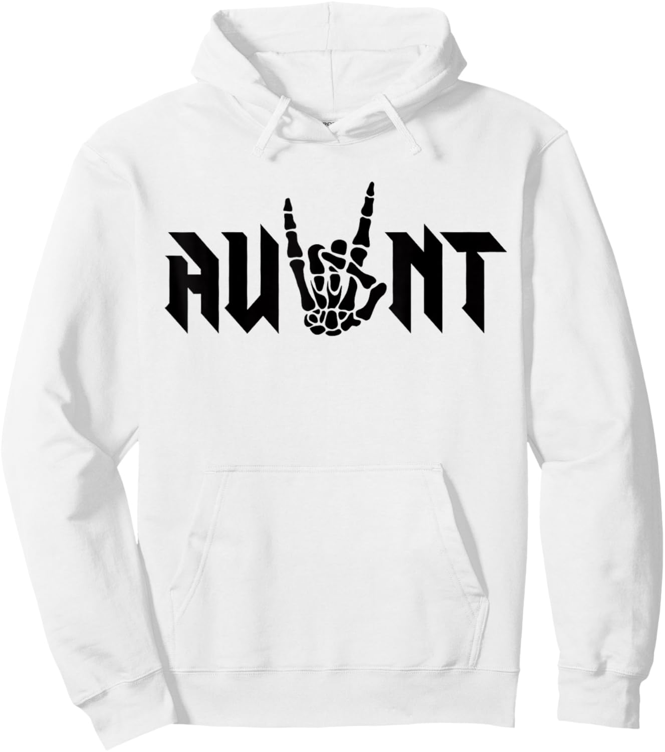 Aunt Of The Bad Two the Bone Birthday 2 Years Old Birthday Hoodie - Hoodie | White