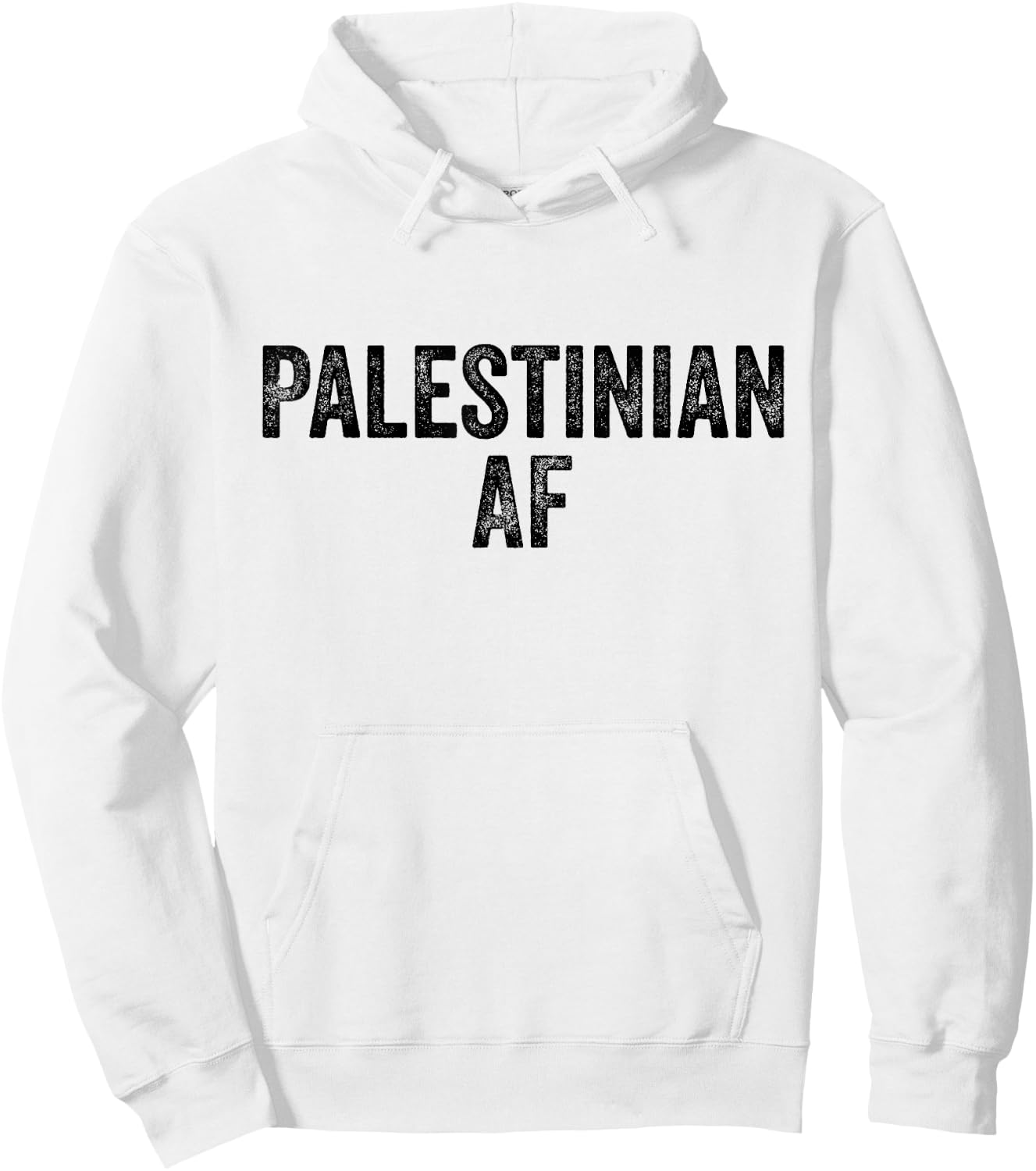 Palestinian AF Pride - Country Funny Palestine State Hoodie - Hoodie | White