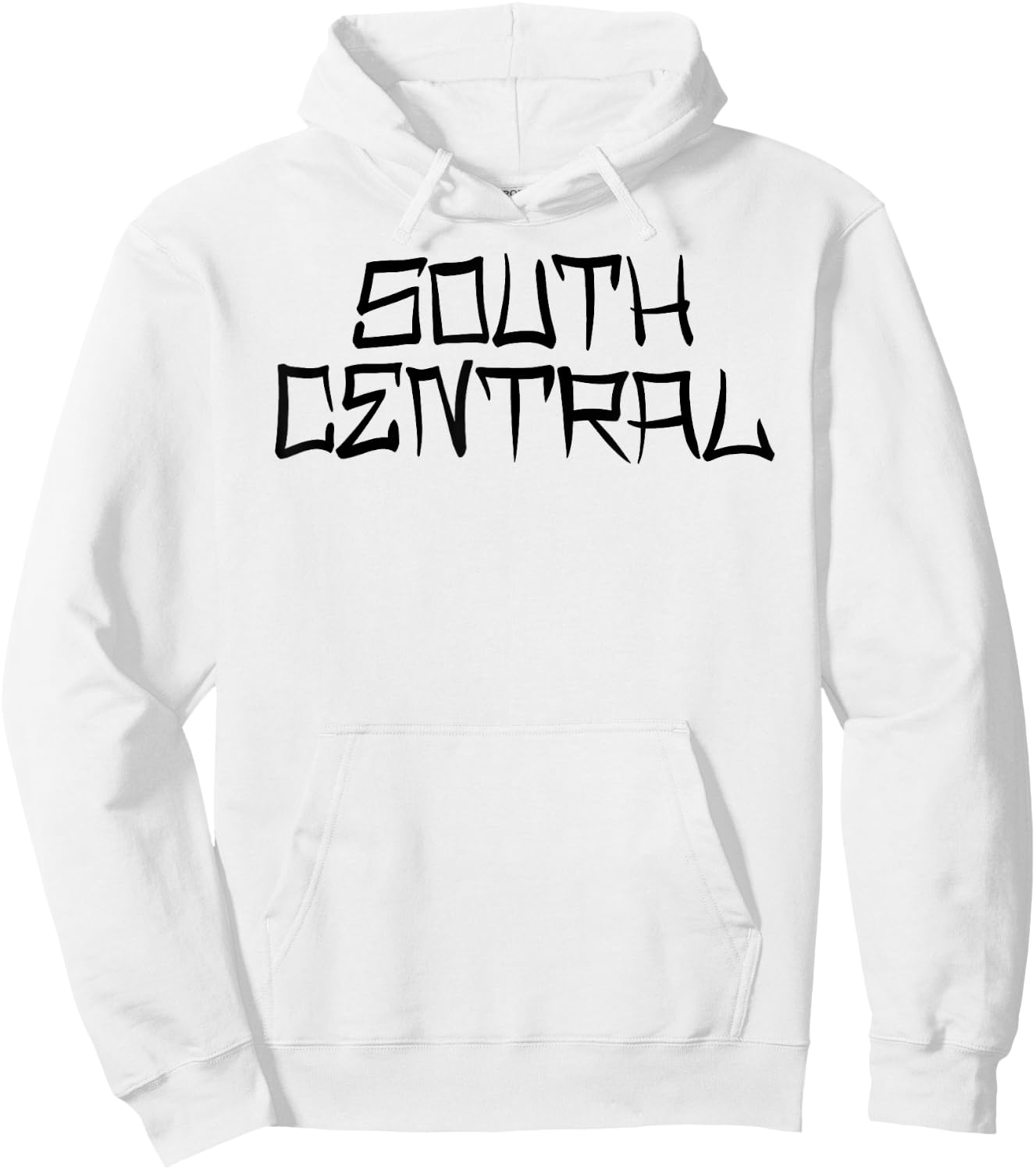 South Central Los Angeles Street LA Slauson Crenshaw 323 LA Hoodie - Hoodie | White