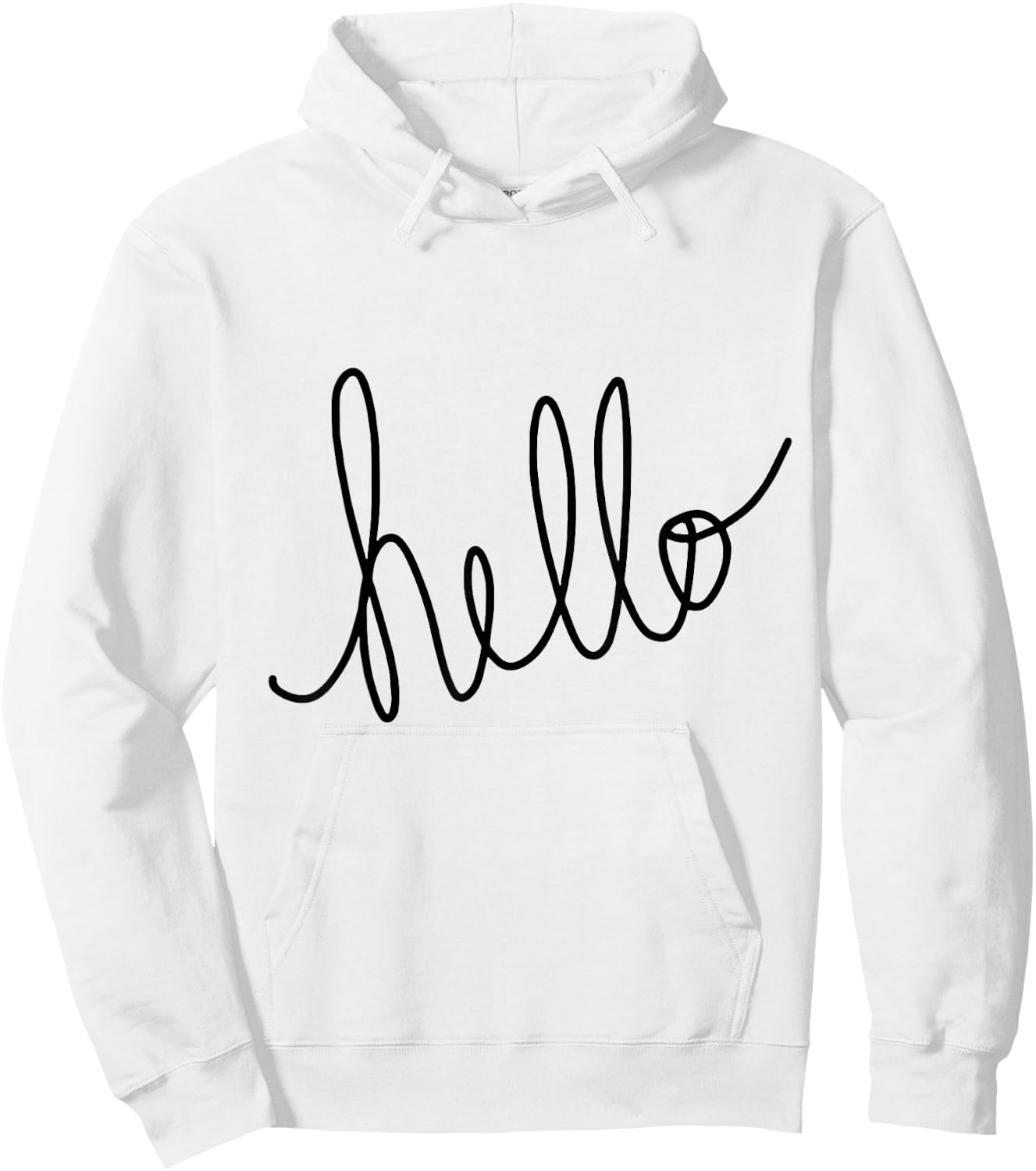 Hello Hoodie - Hoodie | White
