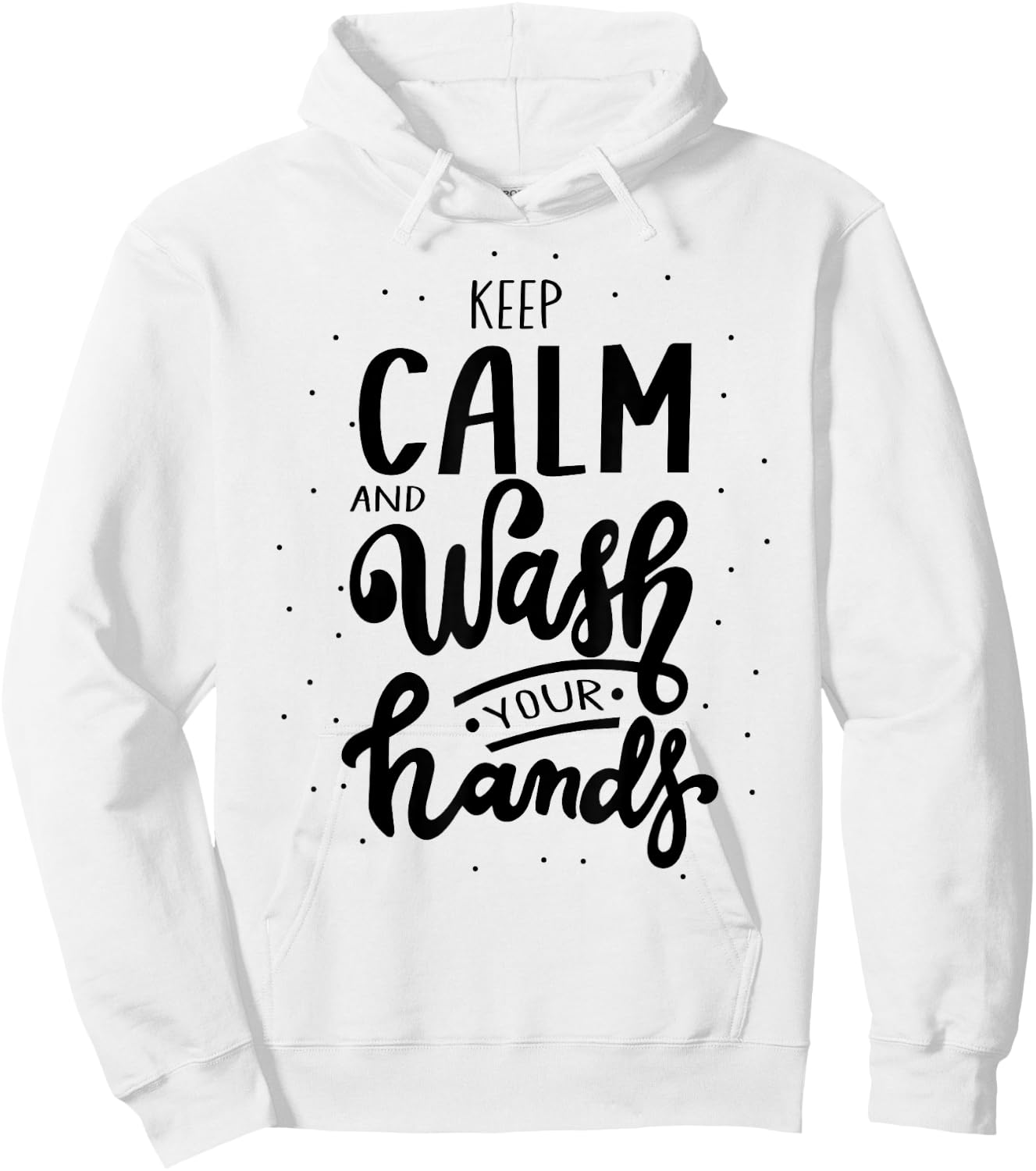 Keep Calm And Wash Your Hands, World Hand Hygiene Day 2024 Hoodie - Hoodie | White