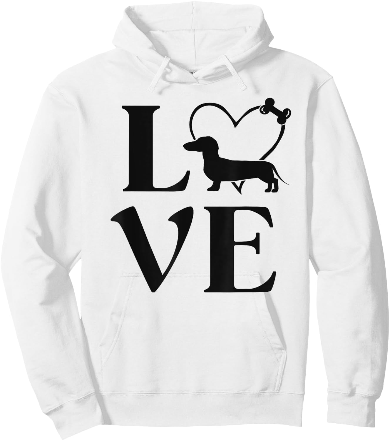 Dachshund Gifts Love Dogs Dog Mama Hoodie - Hoodie | White
