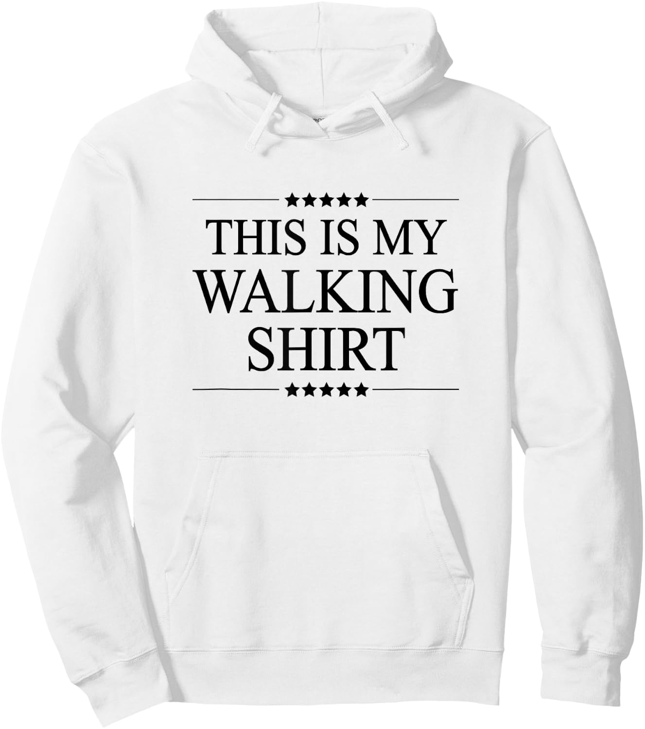 This is My Walking Shirt Funny Graphic Hoodie - Hoodie | White