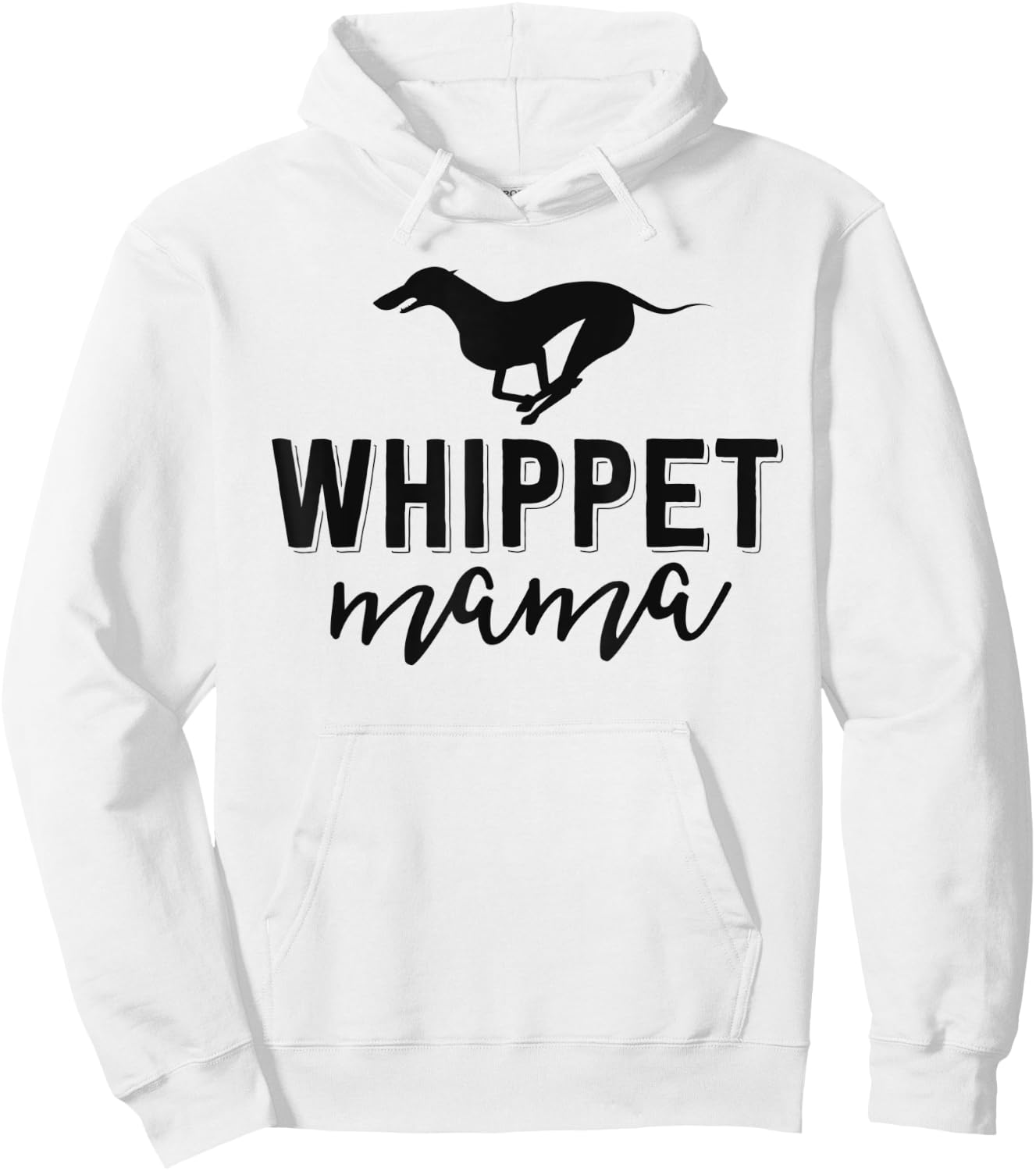 Floral Dog Mom Shirts Owner Gift Whippet Mama Hoodie - Hoodie | White