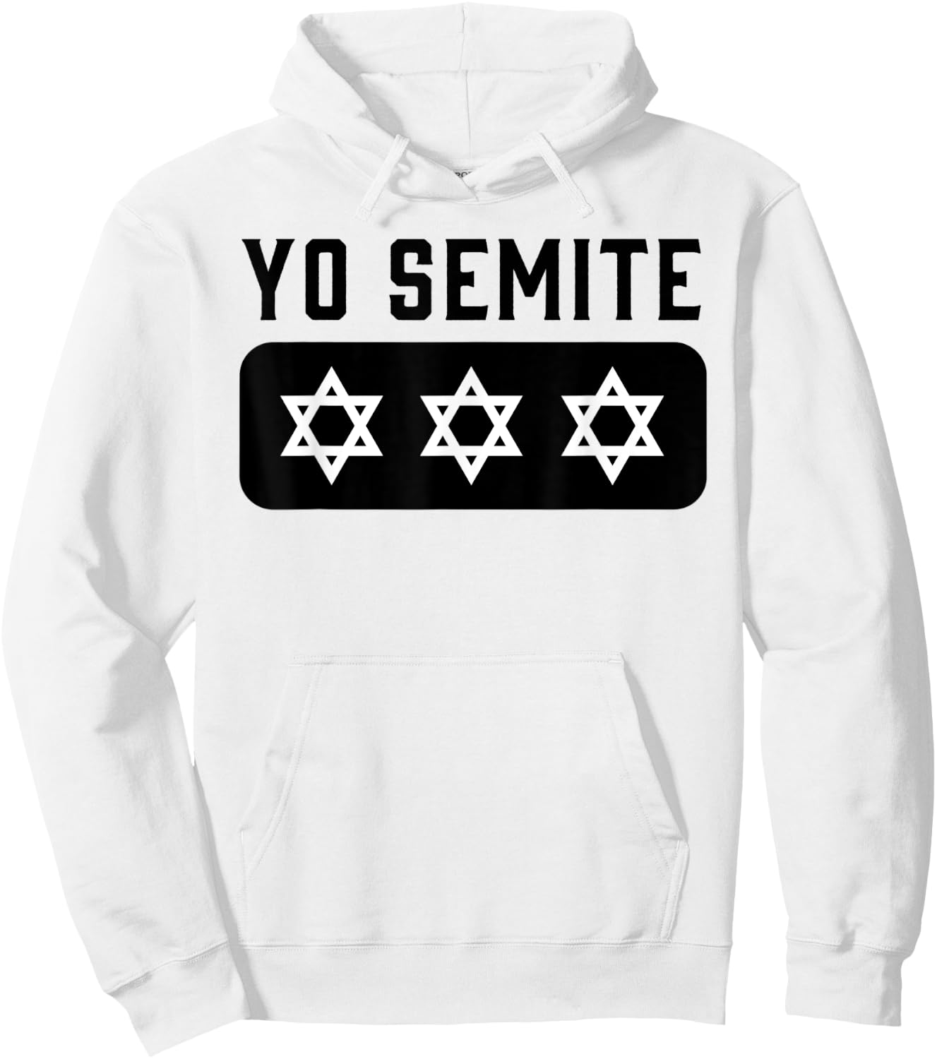 Gaffe Yosemite Jewish Pride Yo Semite Trump Hoodie - Hoodie | White