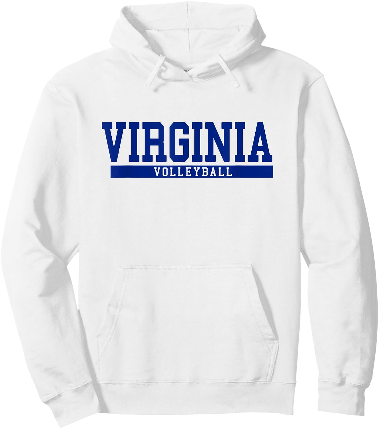 Virginia Volleyball Hoodie - Hoodie | White