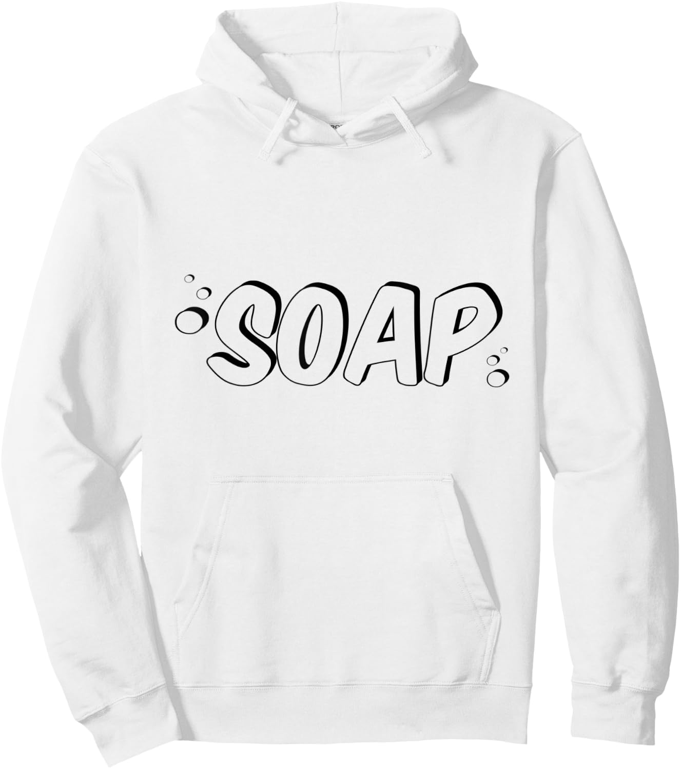 Funny Bar of Soap Halloween Costume Healthcare Wash Hands Hoodie - Hoodie | White