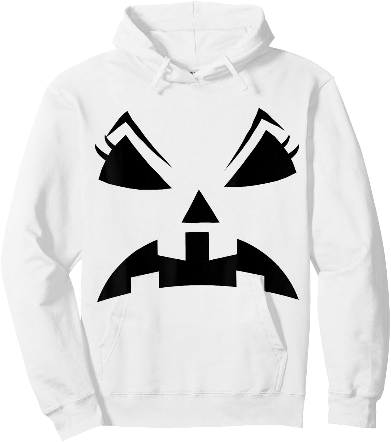 Halloween Pumpkin Face Pumpkin Costume Men Kids Hoodie - Hoodie | White