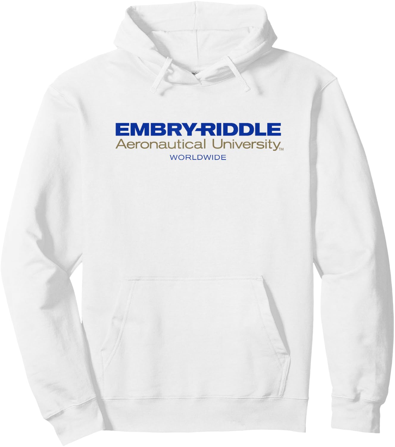 Embry Riddle Eagles | Official NCAA Merch | PPERAUW02 Hoodie - Hoodie | White