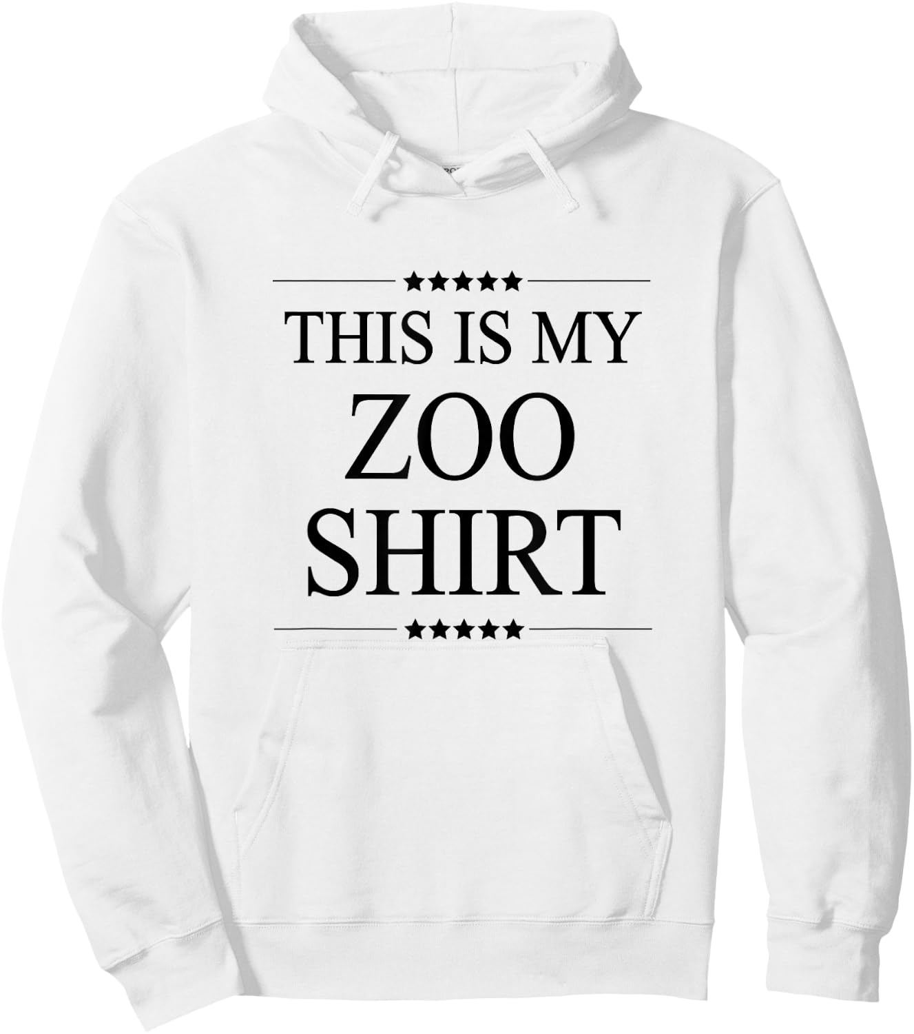 This is My Zoo Shirt Funny Graphic Hoodie - Hoodie | White