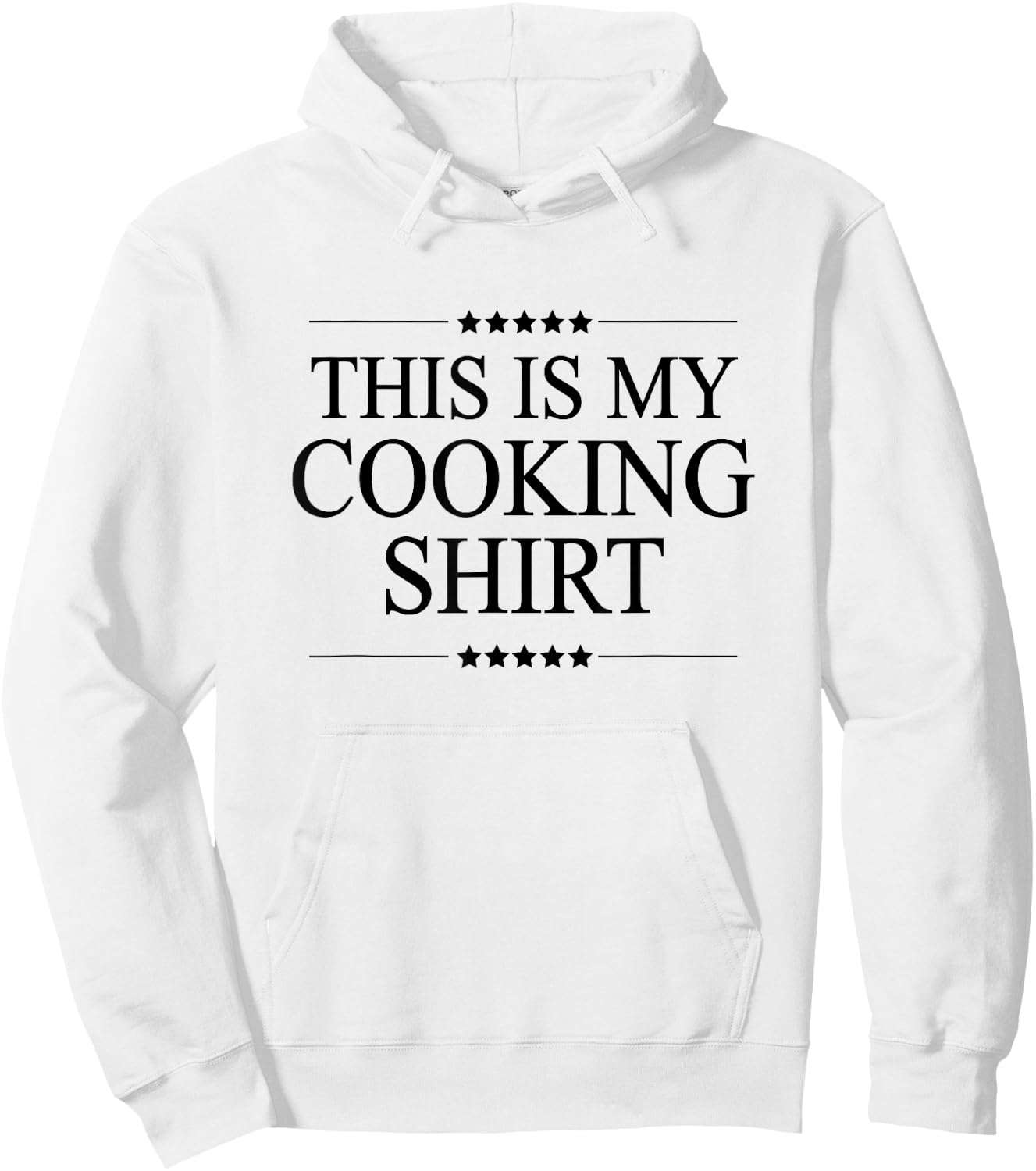 This is My Cooking Shirt Funny Cook Gift Graphic Hoodie - Hoodie | White