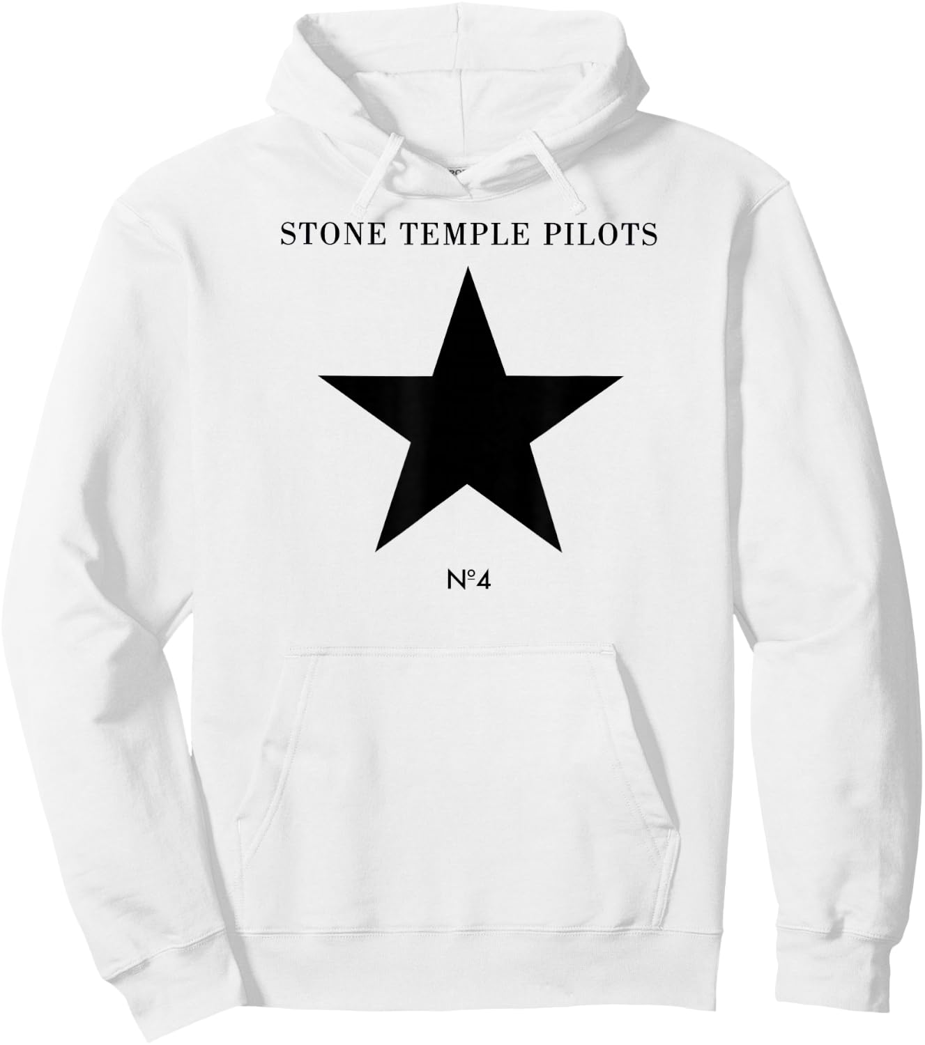Stone Temple Pilots - No. 4 White Hoodie - Hoodie | White
