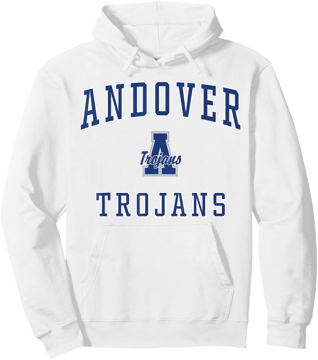 Andover High School Trojans Hoodie - Hoodie | White