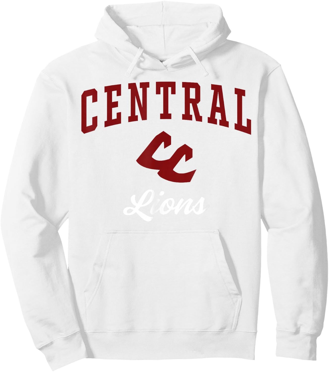 Carrollton Central High School Lions Hoodie - Hoodie | White