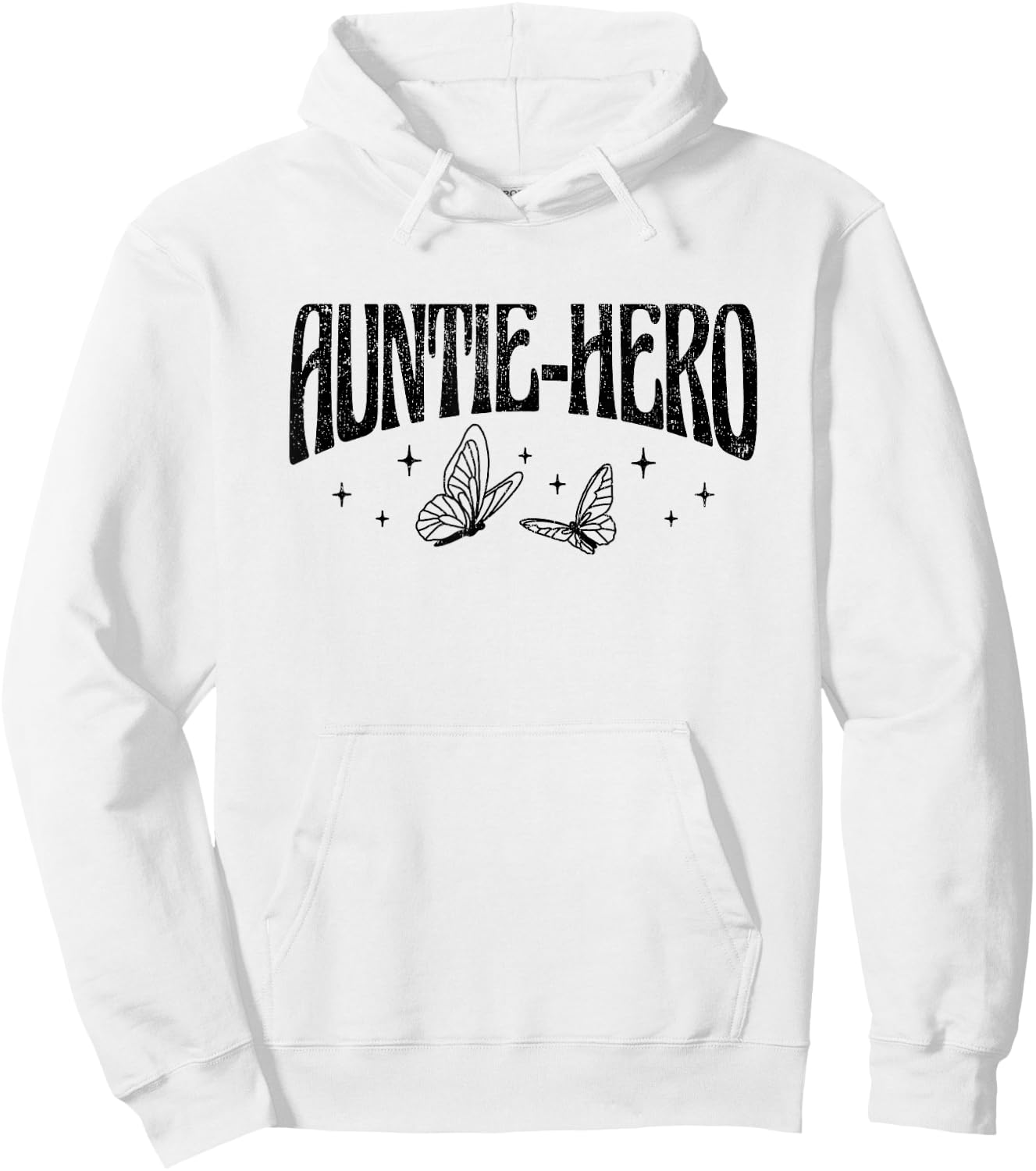 Auntie Hero Hoodie - Hoodie | White
