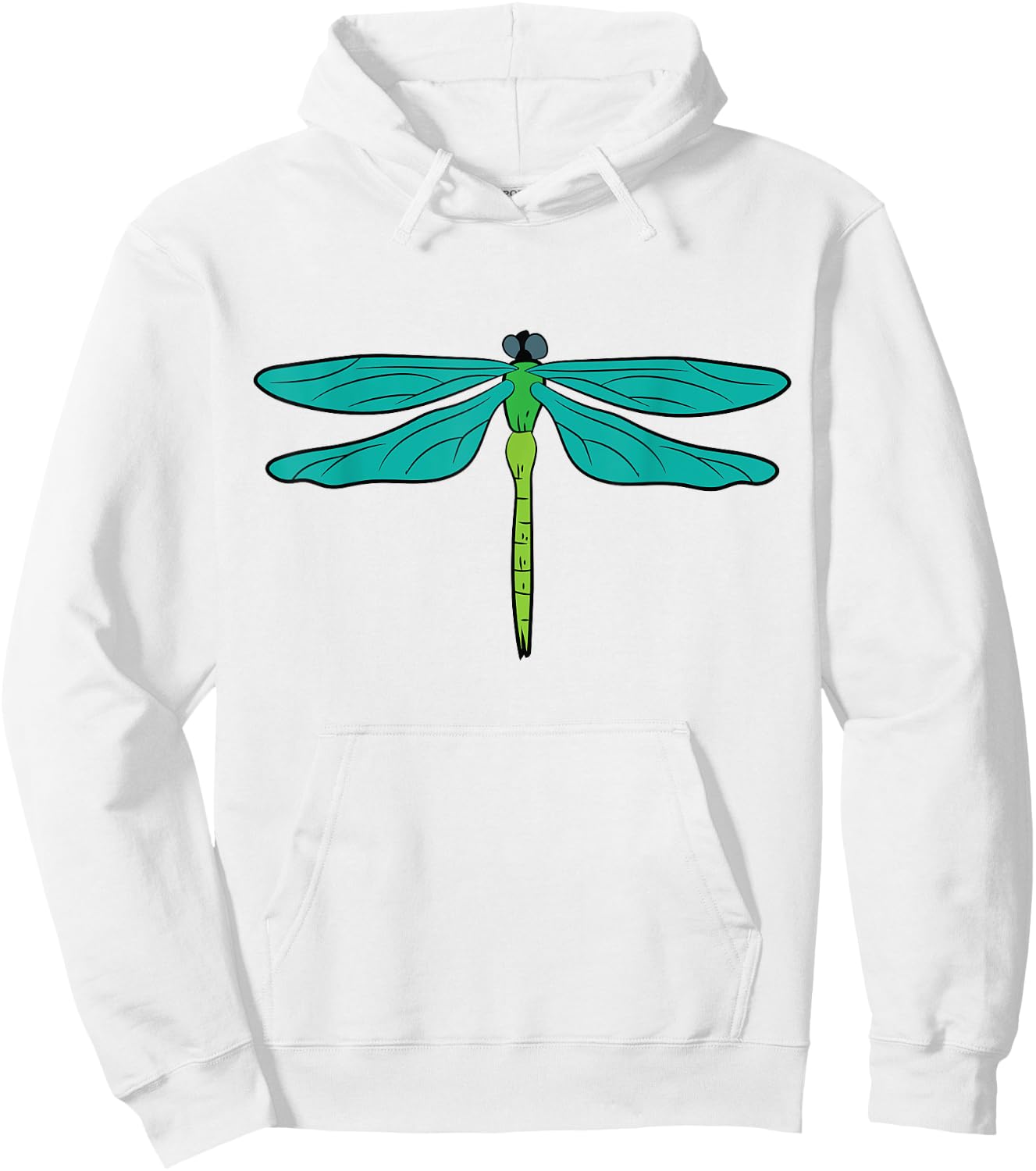 Cute Dragonfly Lover Gift Dragon Fly Dragonflies Hoodie - Hoodie | White