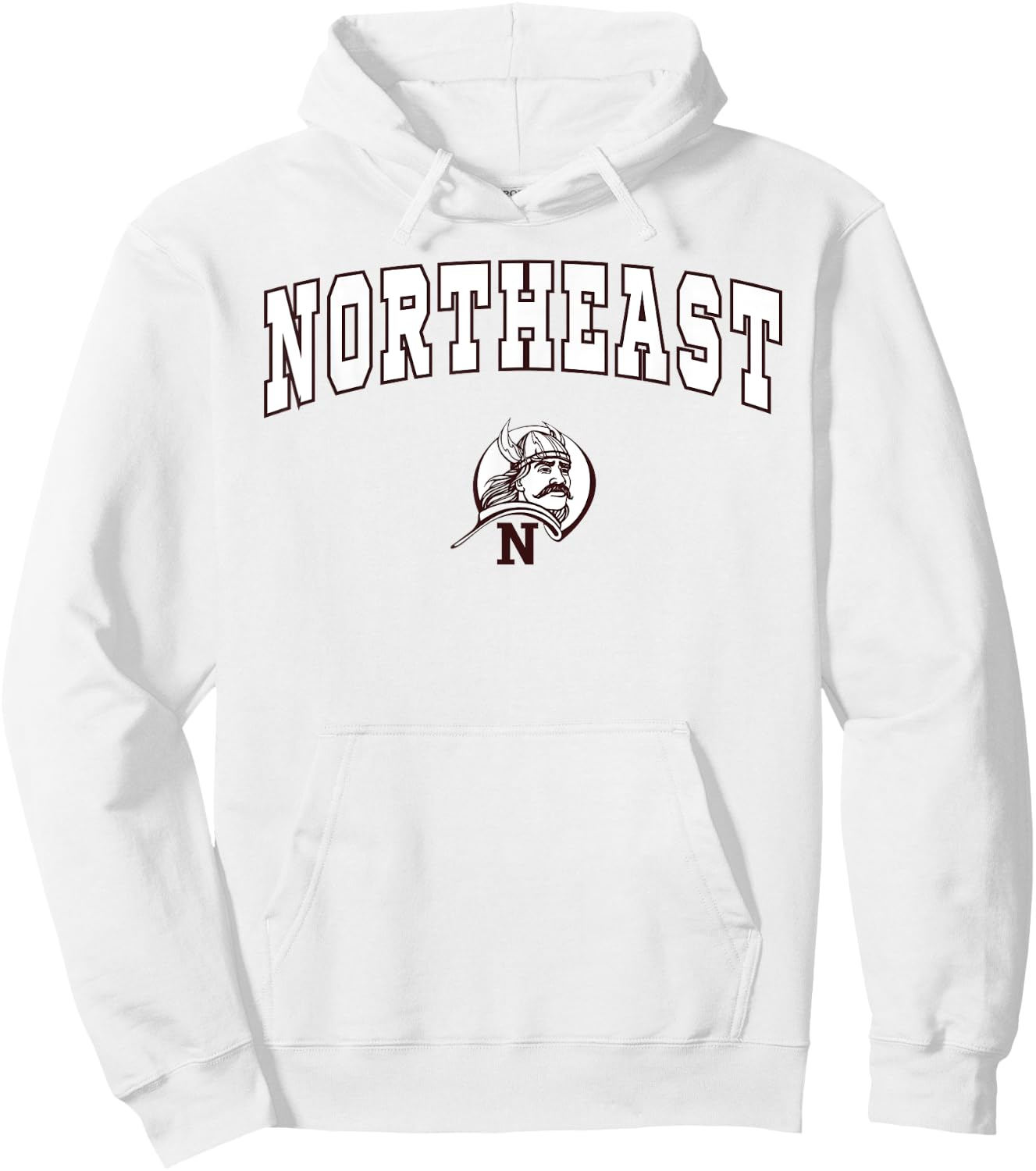Northeast High School Vikings Hoodie - Hoodie | White