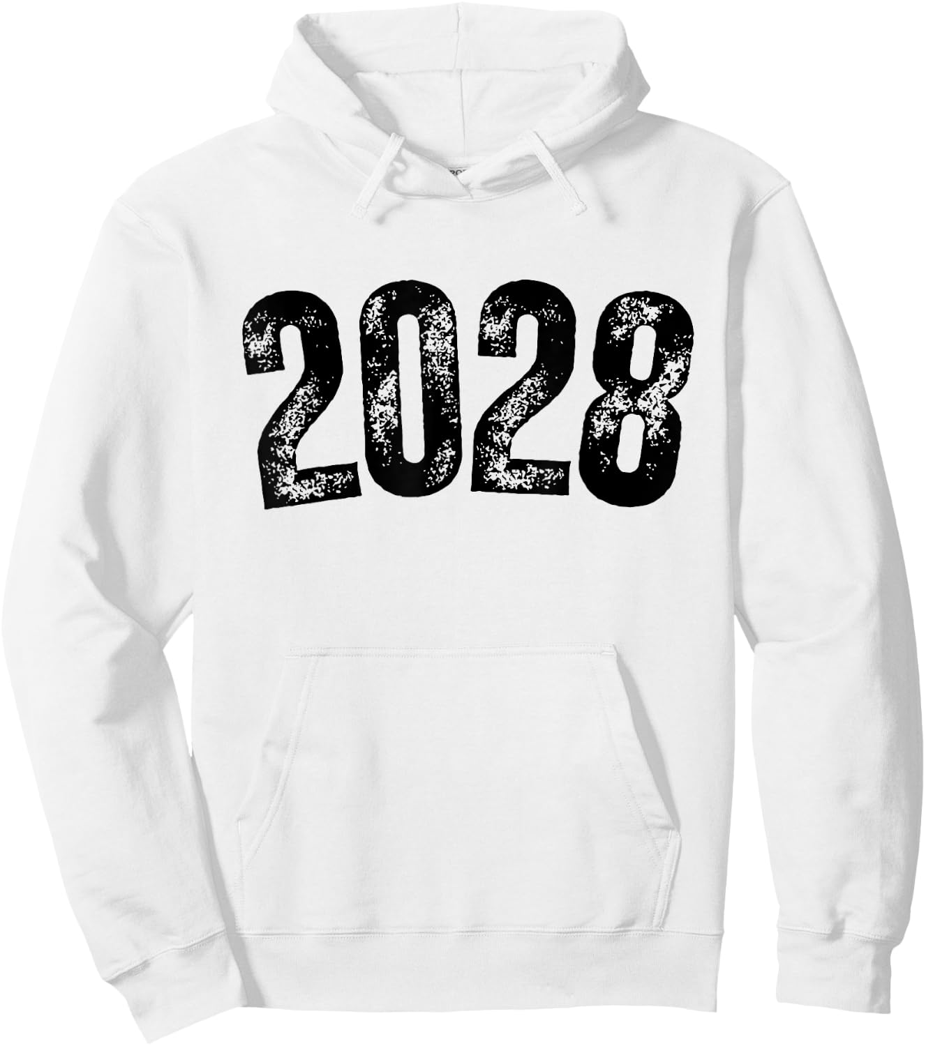 Vintage Senior 2028 Class of 2028 First Day Of School 2028 Hoodie - Hoodie | White