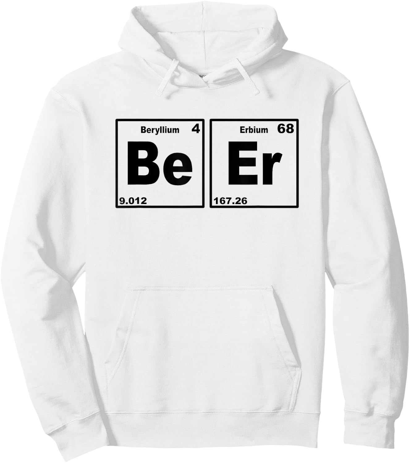 Beer Periodic Table - Chemistry Hoodie - Hoodie | White