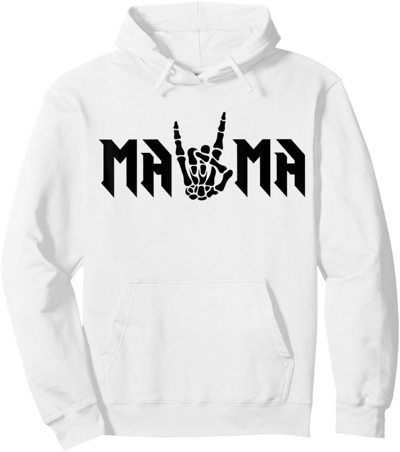Mama Of The Bad Two the Bone Birthday 2 Years Old Birthday Hoodie - Hoodie | White