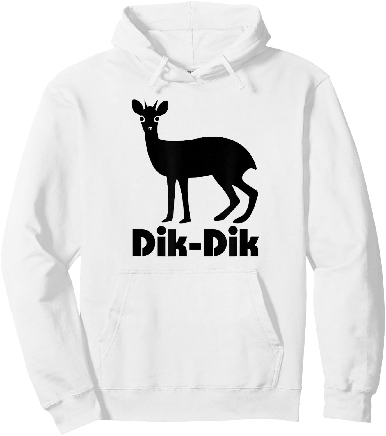 Dik-Dik Graphic Hoodie - Hoodie | White
