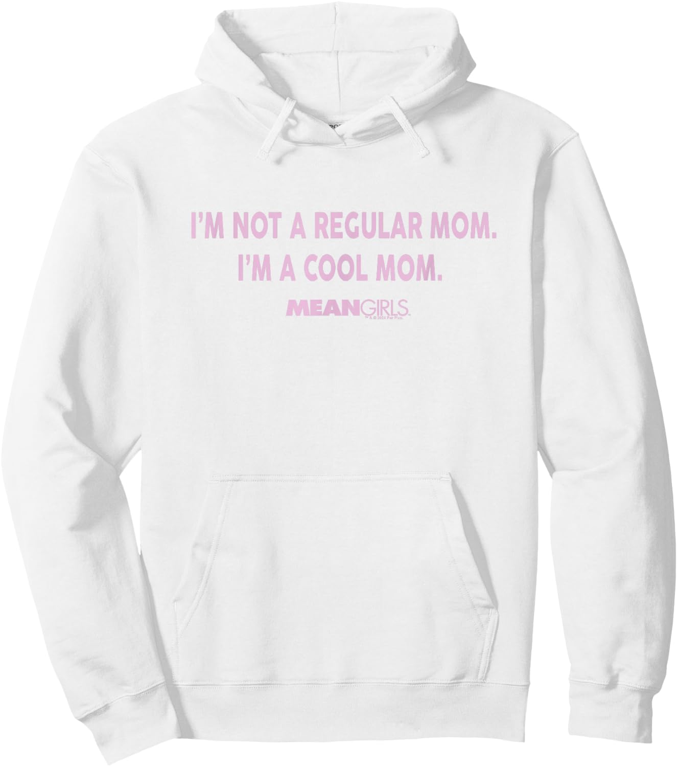 Mean Girls Not a Regular Mom Hoodie - Hoodie | White