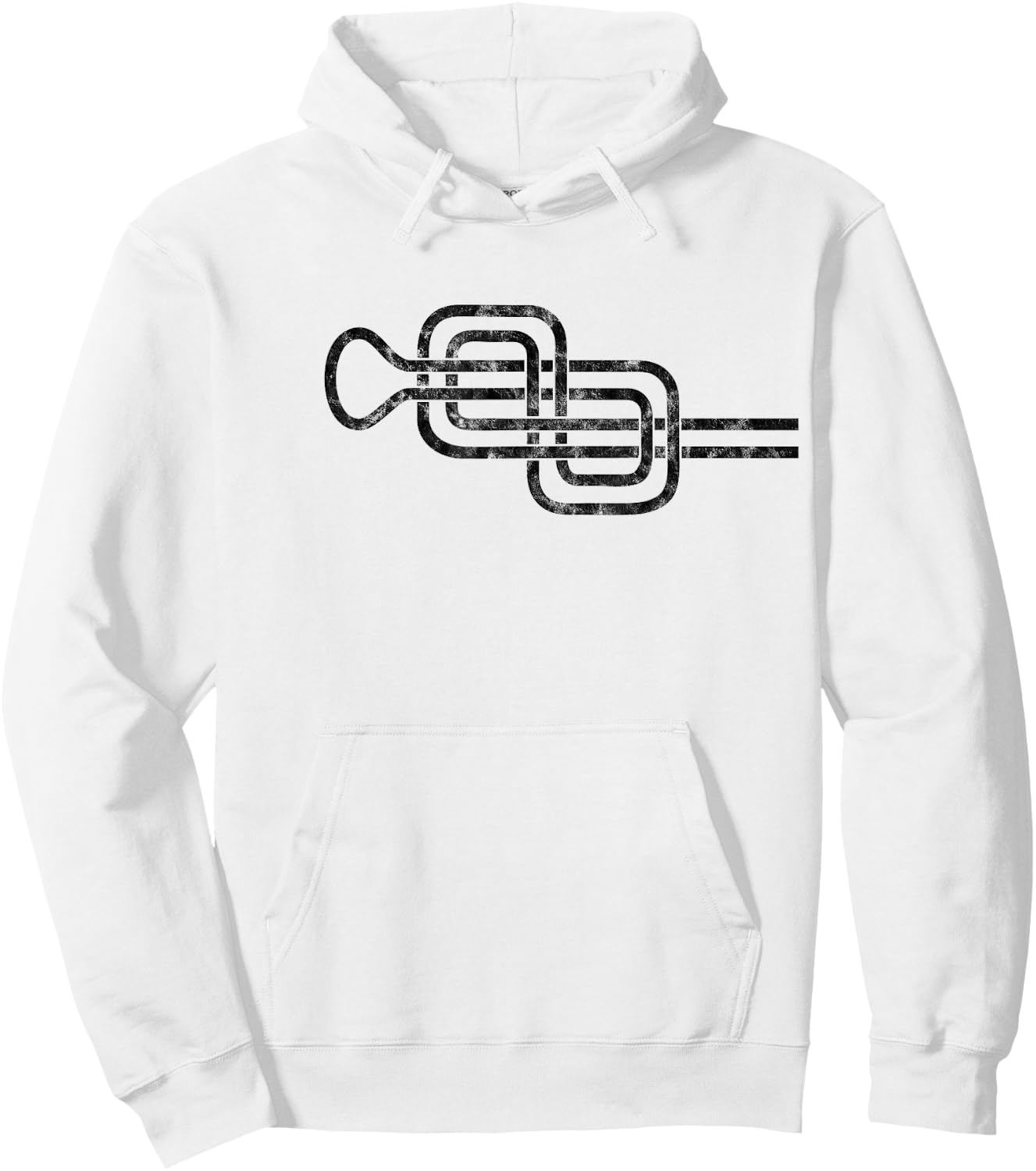 Figure eight knot, climbing, rescue, climbing rope, alpine Hoodie - Hoodie | White