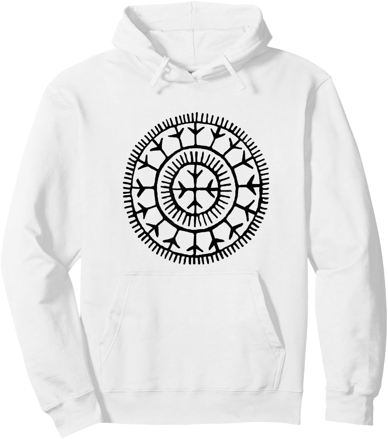 Croatia - Traditional Croatian Tattoo Hoodie - Hoodie | White