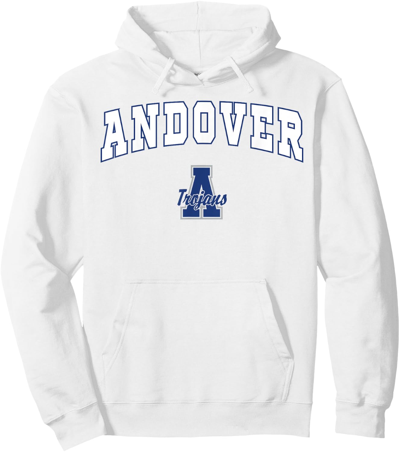 Andover High School Trojans Hoodie - Hoodie | White