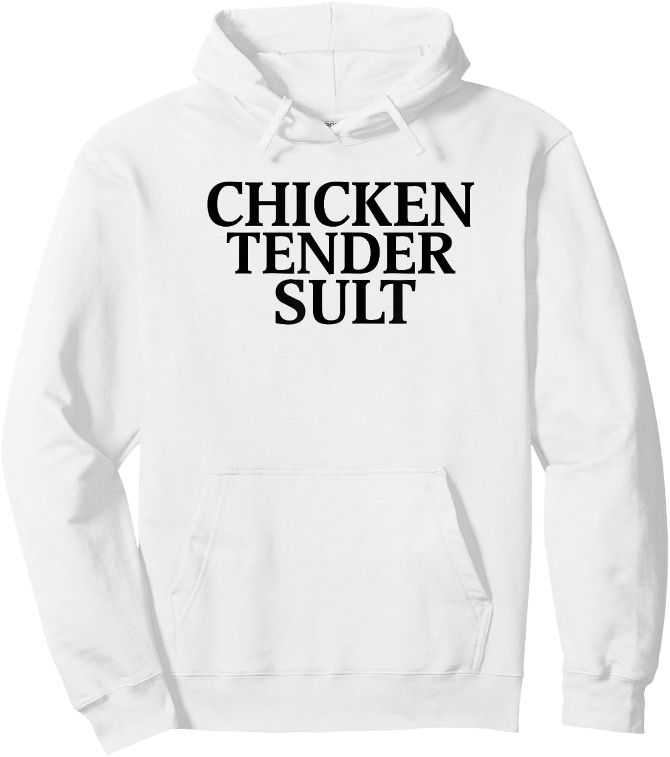Chicken Tender Slut Hoodie - Hoodie | White