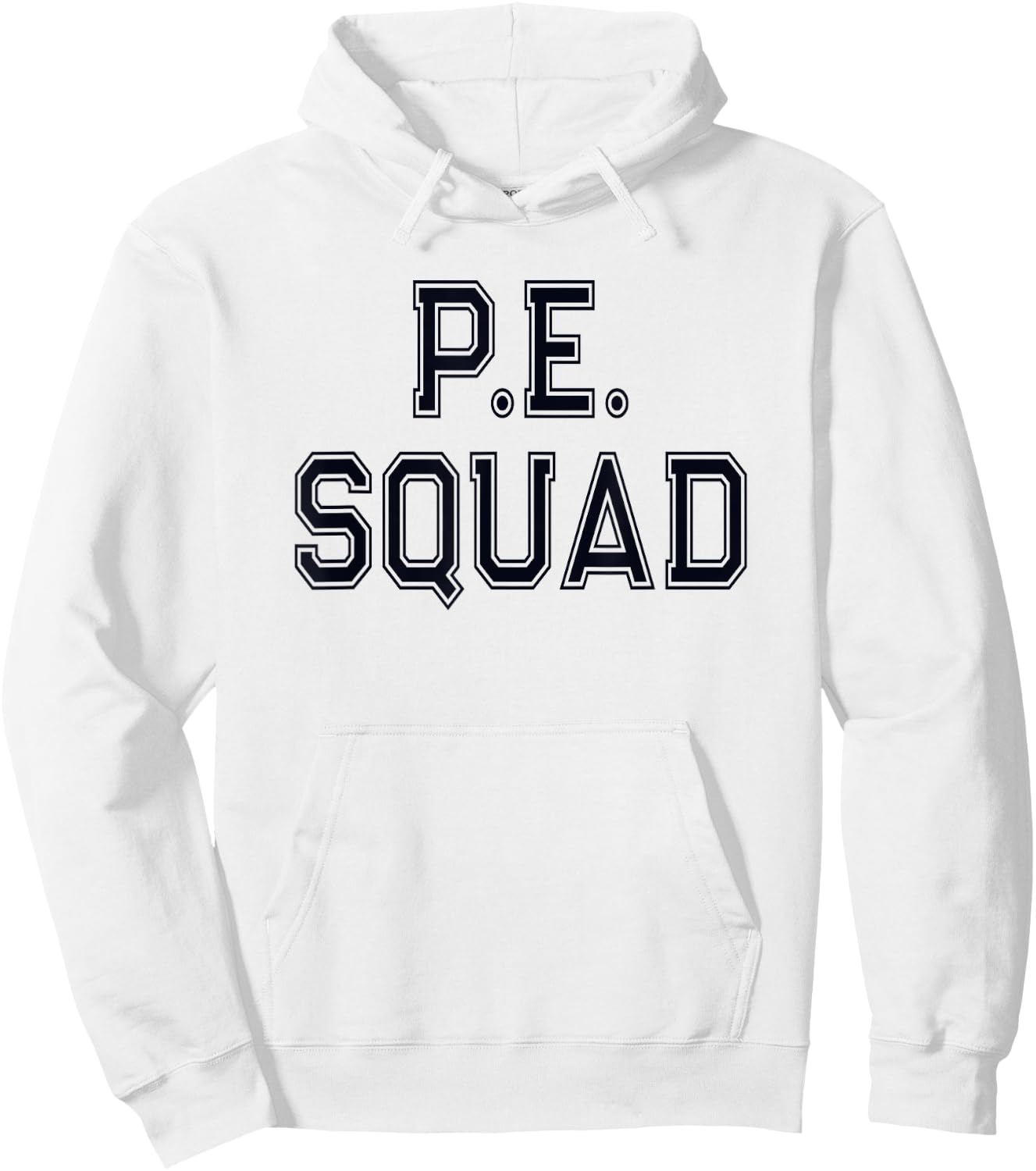 PE Teacher P.E SQUAD Physical Education Team Kids Gym Crew Hoodie - Hoodie | White