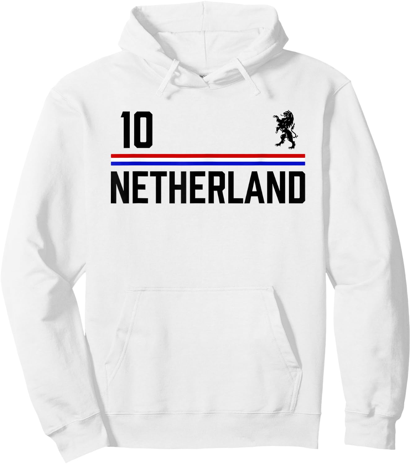 Netherlands Soccer Jersey, Oranje Football Holland Hoodie - Hoodie | White