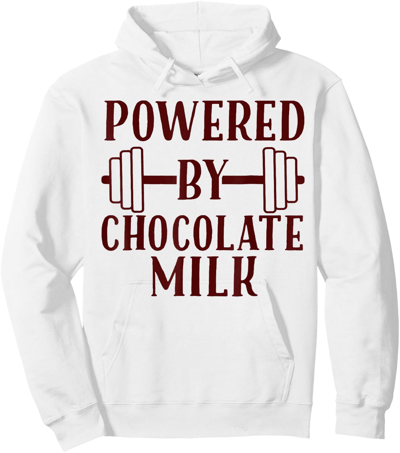 Powered By Chocolate Milk Hoodie - Hoodie | White