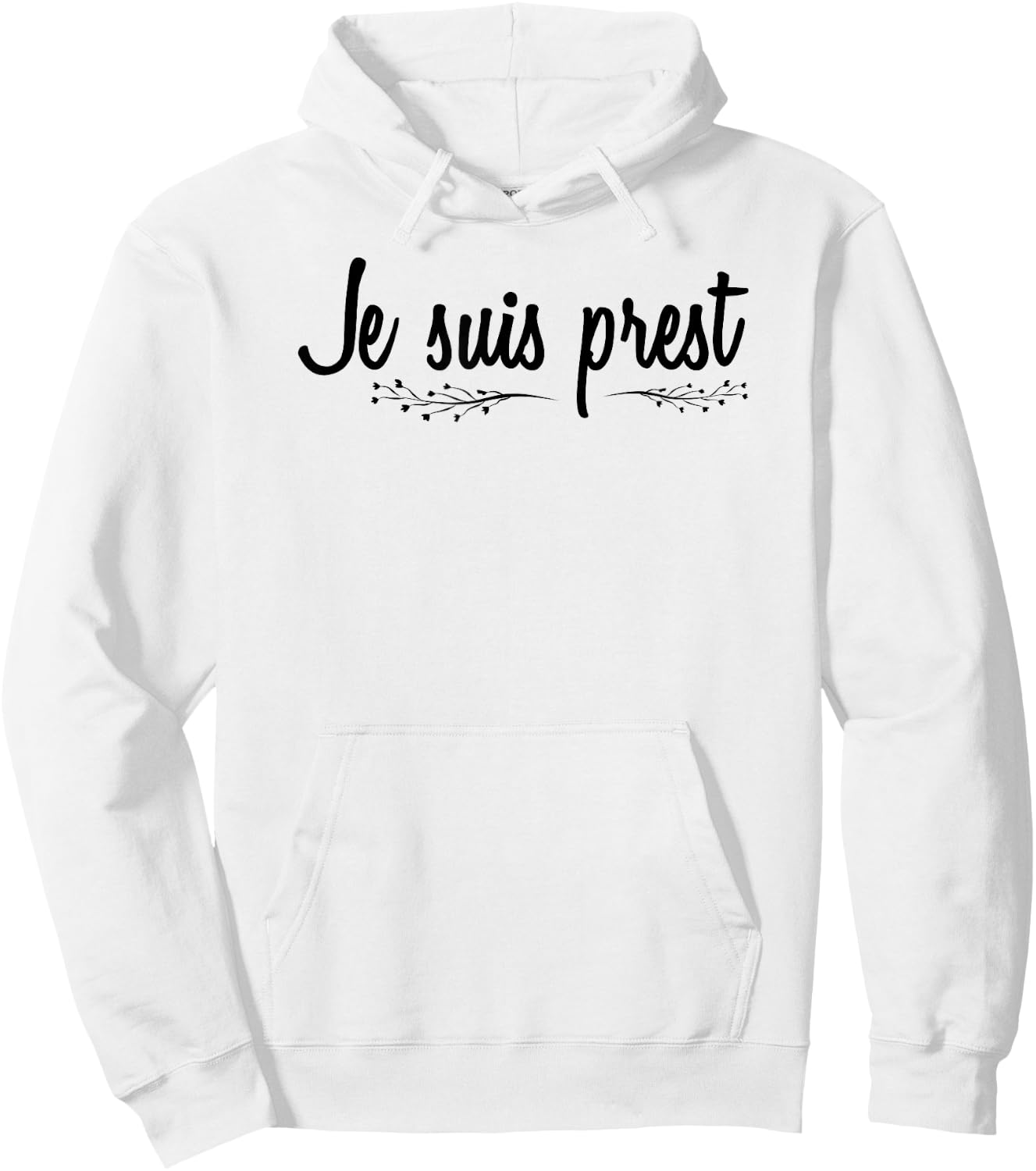 Je Suis Prest Scots Scotland Hoodie - Hoodie | White