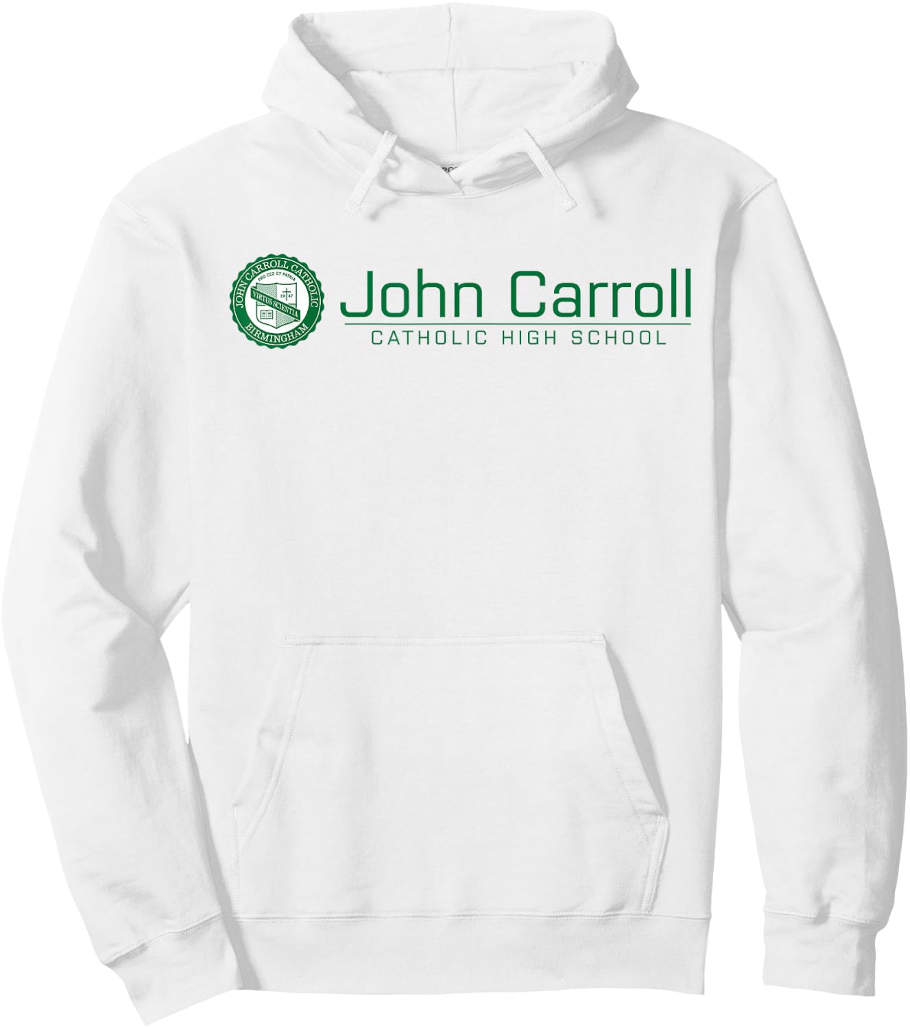 John Carroll Catholic High School Cavaliers Hoodie - Hoodie | White